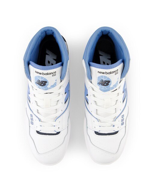 Sapatilhas Casual de Homem Retro Basket 650 Branco / Azul-3