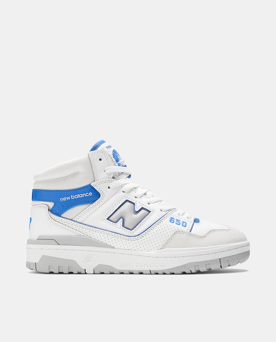 Sapatilhas Casual de Homem Retro Basket 650 SEASONAL Branco / Azul-1