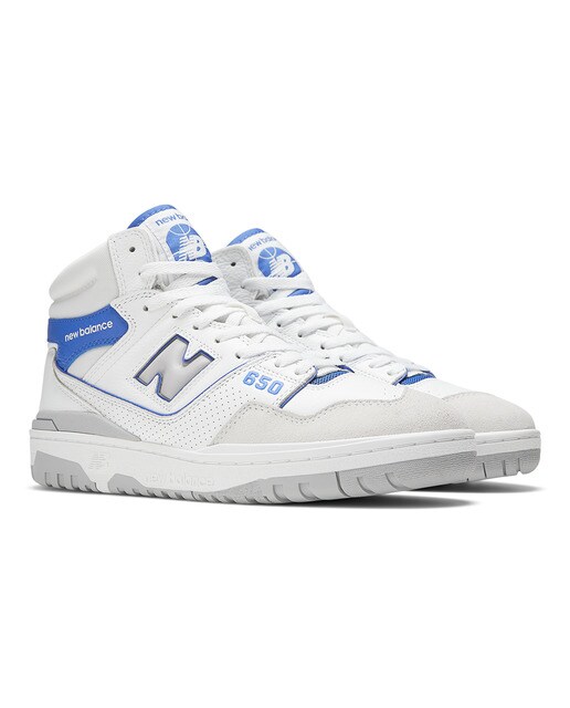 Sapatilhas Casual de Homem Retro Basket 650 SEASONAL Branco / Azul-2