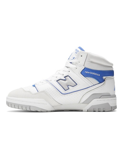 Sapatilhas Casual de Homem Retro Basket 650 SEASONAL Branco / Azul-4