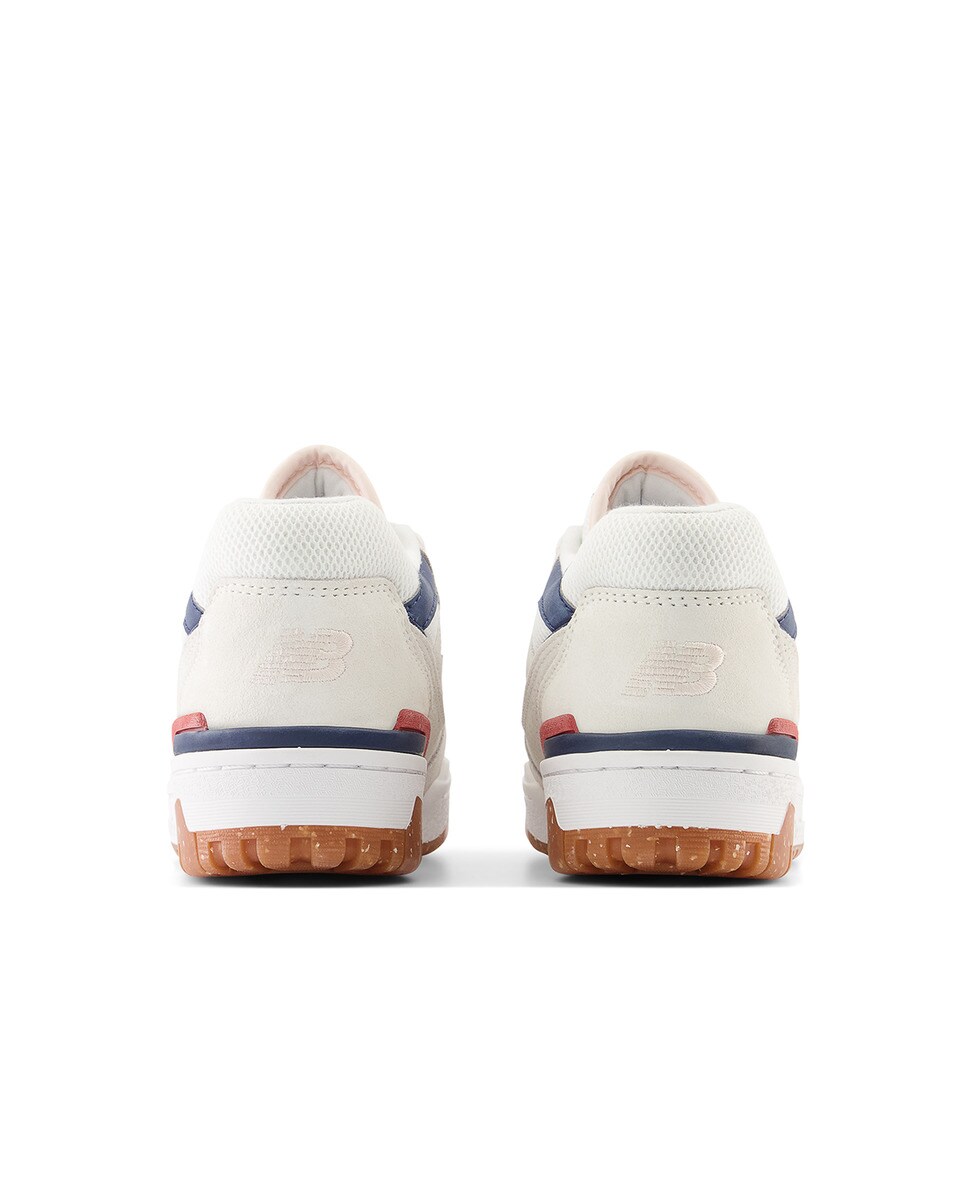 Sapatilhas Casual de Mulher Retro Basket 550 Branco / Rosa-5