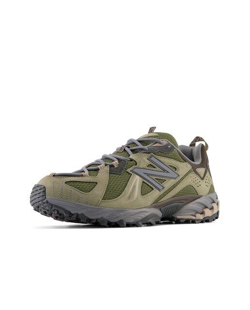 Sapatilhas Casual de Homem 610Tv1 Verde-militar-7