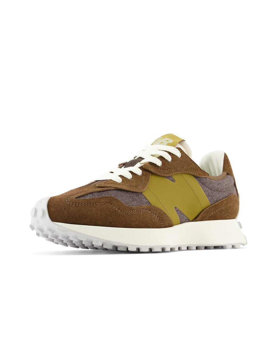 Sapatilhas Casual de Homem 327 Warped Castanho-7