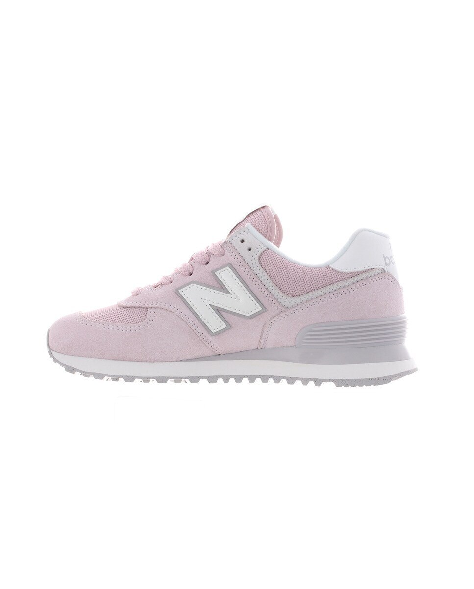 Sapatilhas casual de mulher 574 v3 Evergreen Rosa-4