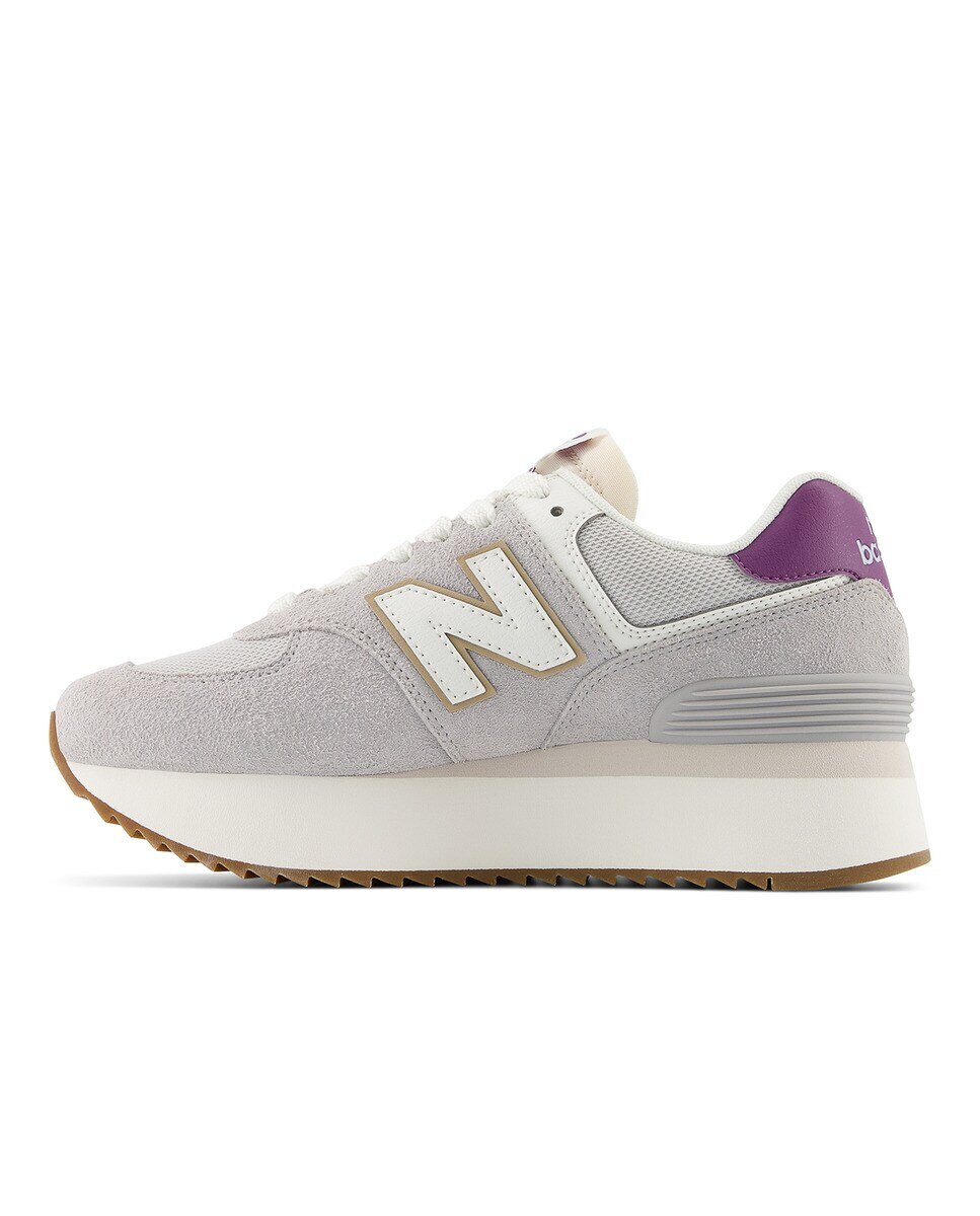 Sapatilhas Casual de Mulher 574+ Cinzento-4