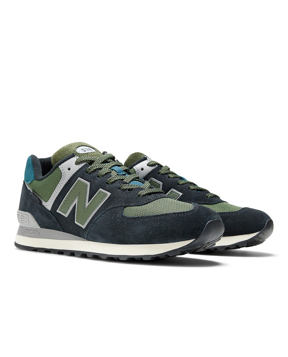 Sapatilhas casual de homem 574 v2 New Balance Verde-2
