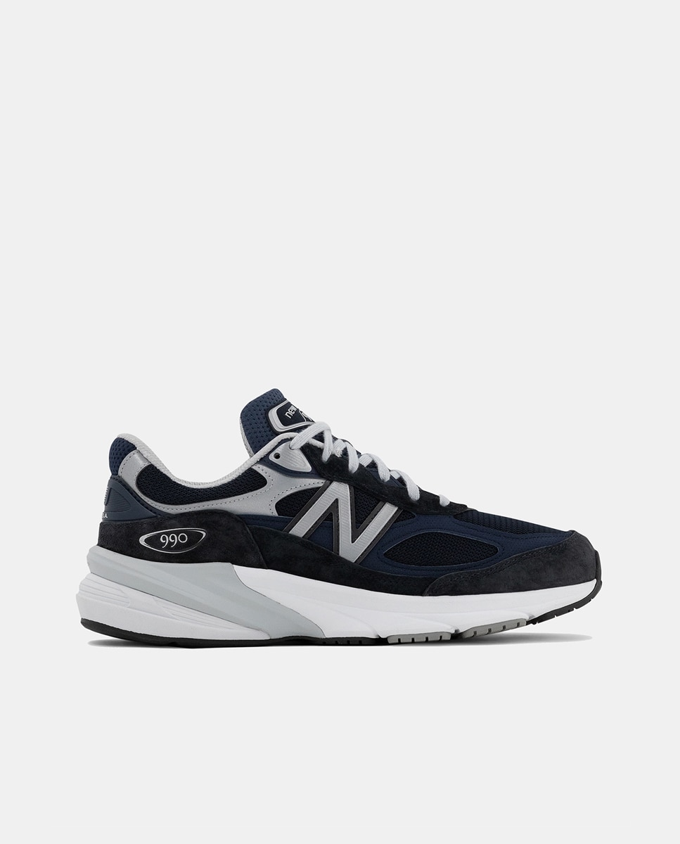 Sapatilhas Casual de mulher Made in USA 990 v6 Azul-marinho-1