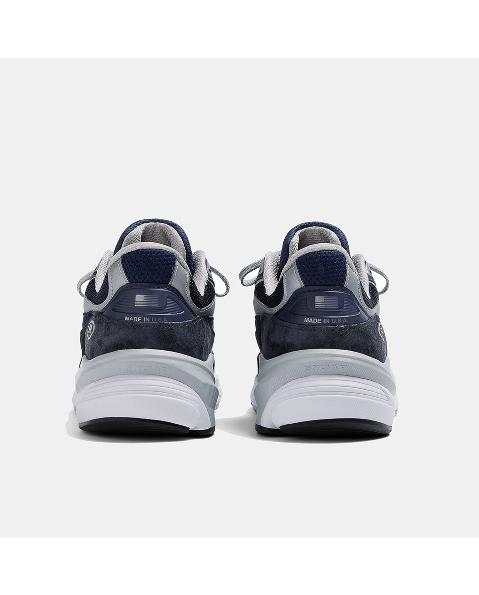 Sapatilhas Casual de mulher Made in USA 990 v6 Azul-marinho-4