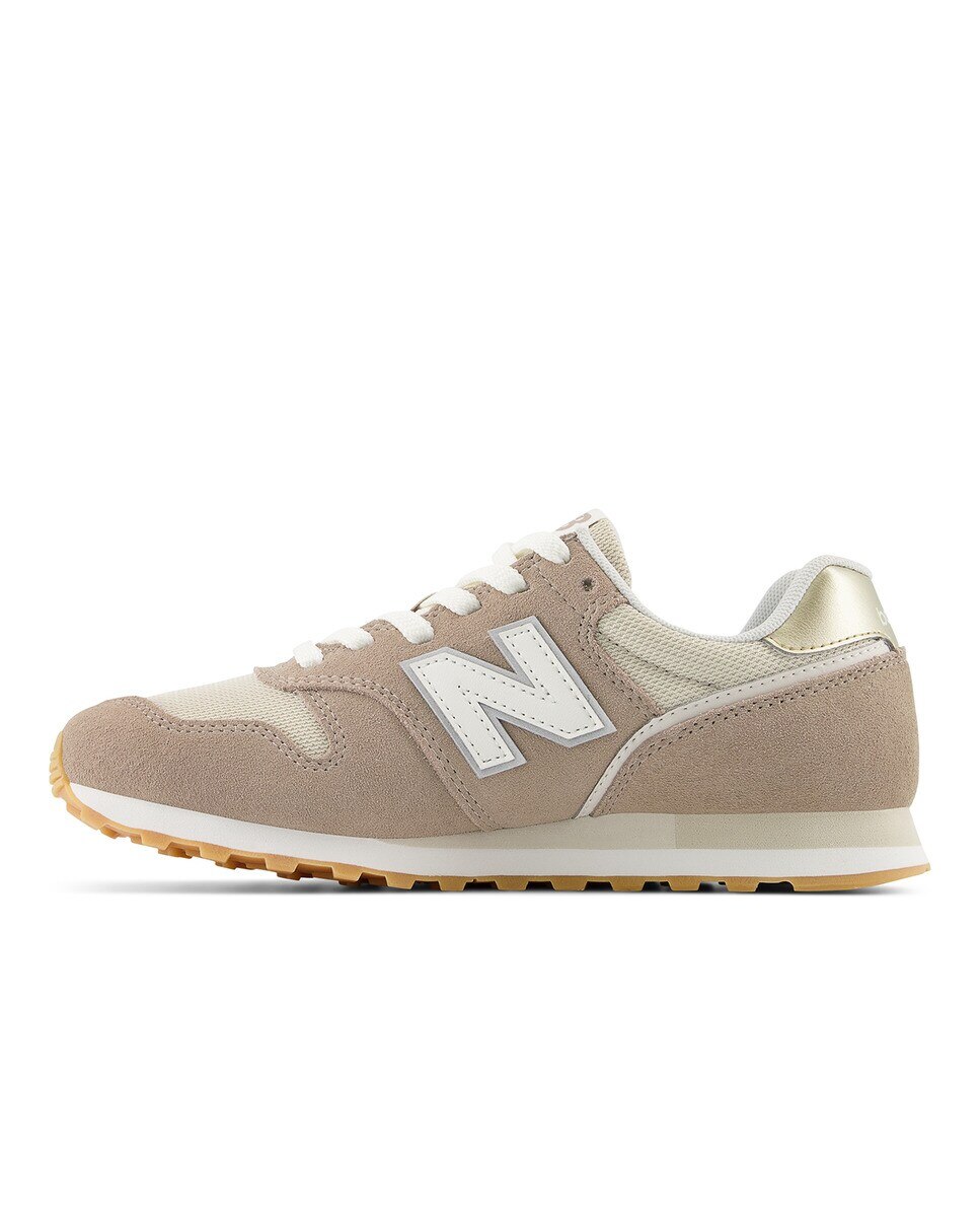 Zapatillas casual de mujer 373 v2 New Balance - Tostado Tostado-4