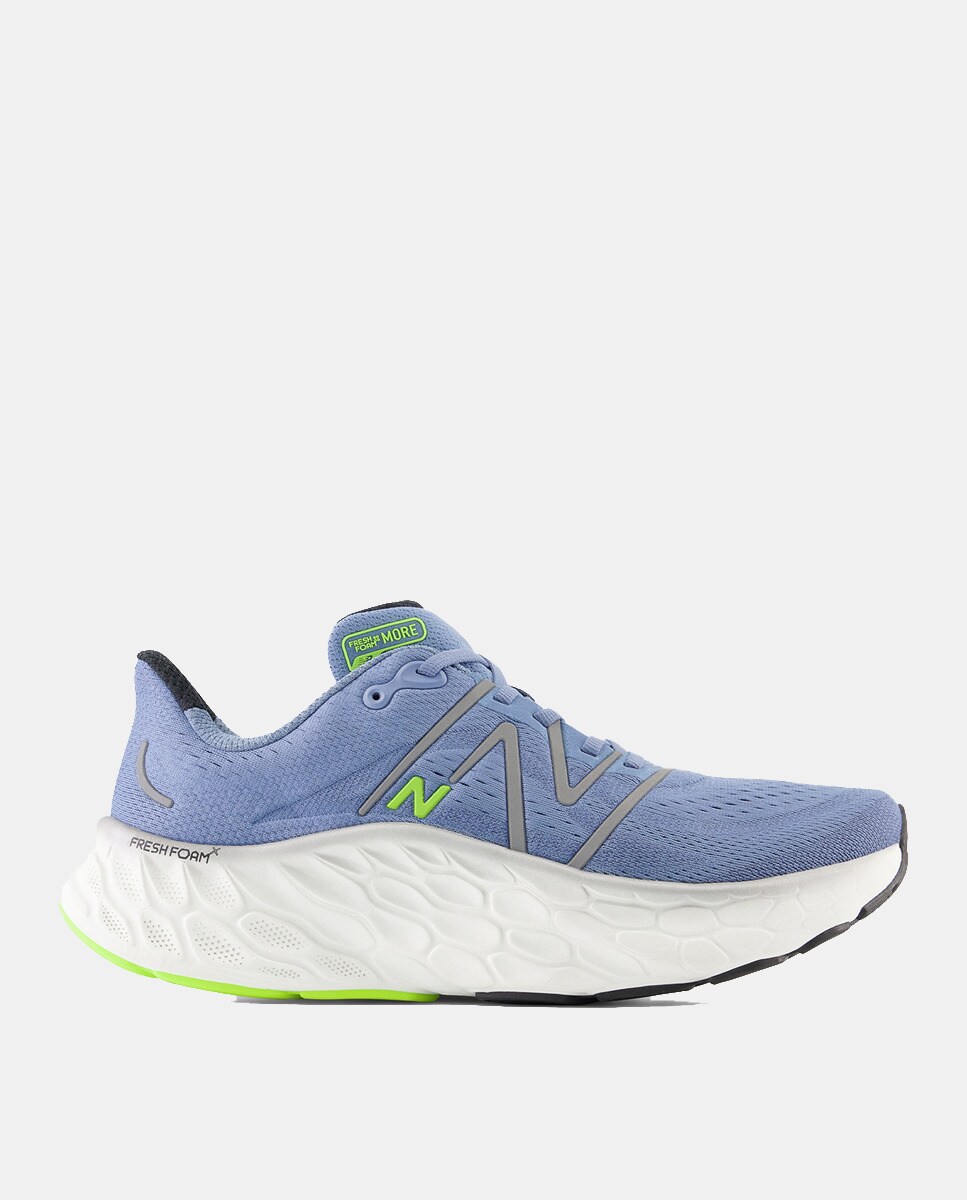 Sapatilhas de Running de Homem Fresh Foam X More v4 Azul-1