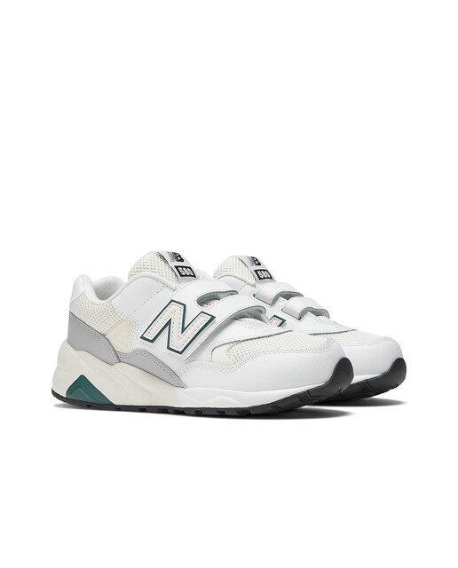 Sapatilhas Casual de Criança 580 Hook & Loop Branco-2