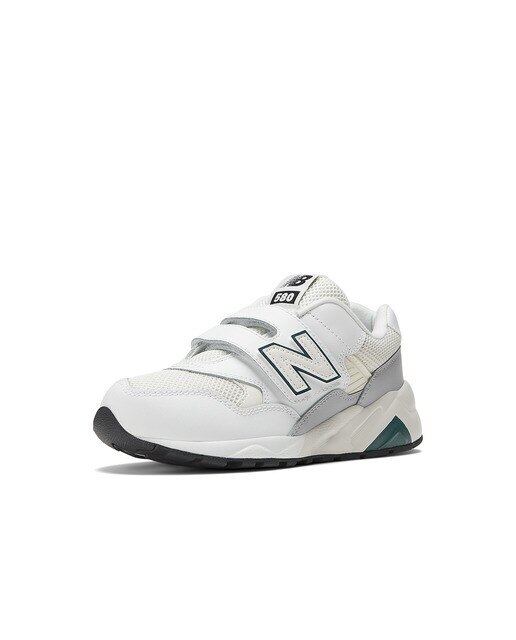 Sapatilhas Casual de Criança 580 Hook & Loop Branco-7