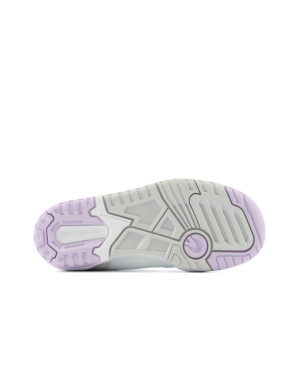 Sapatilhas Casual de Criança Retro Basket 550 Branco / Rosa-6