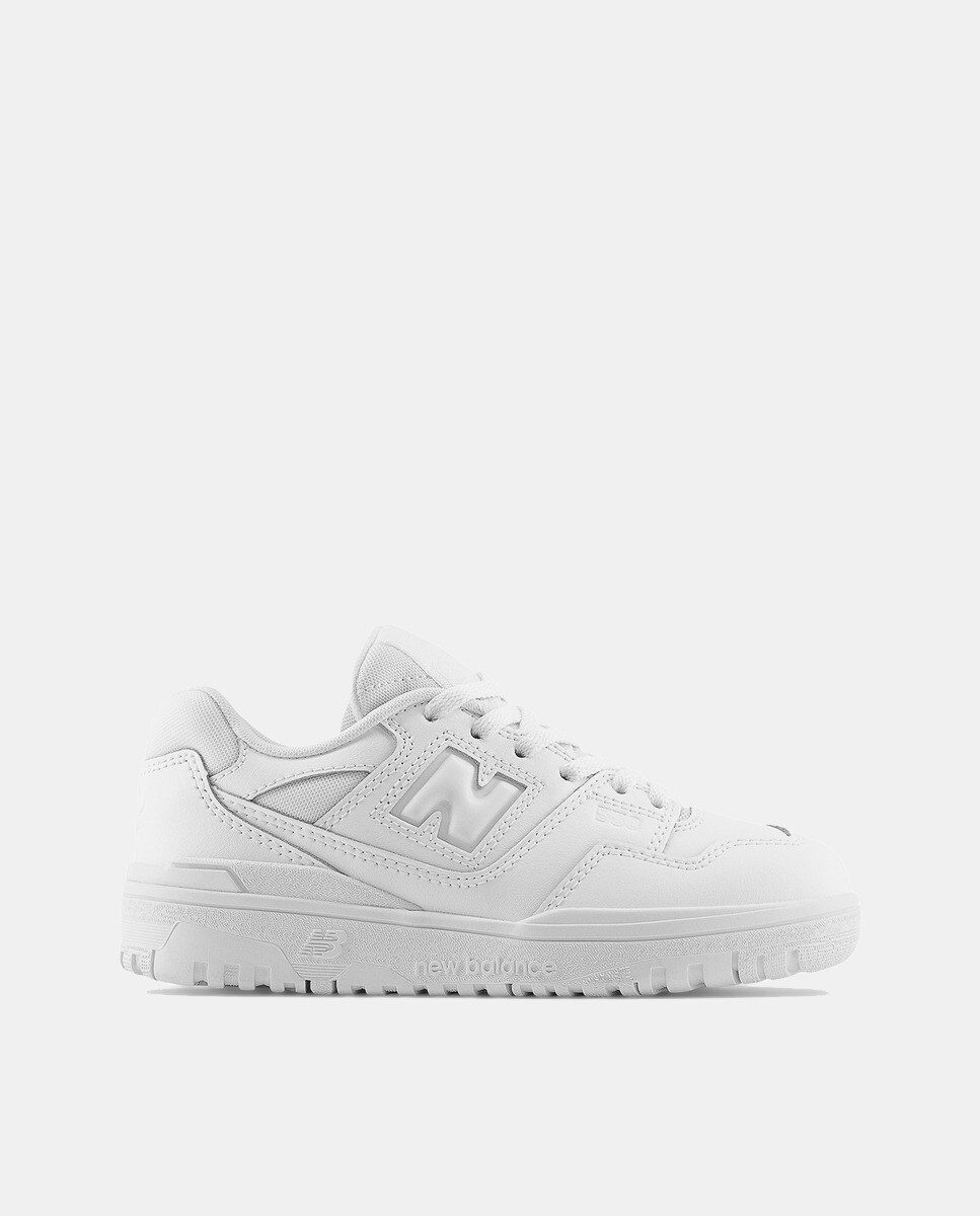Sapatilhas Casual de Criança Retro Basket 550 Triple White Branco-1