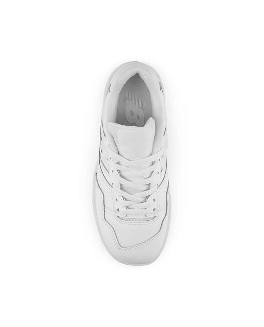 Sapatilhas Casual de Criança Retro Basket 550 Triple White Branco-3