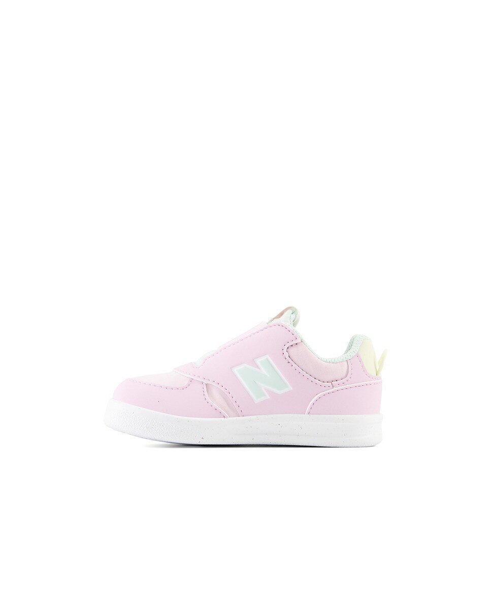 Sapatilhas Casual de Criança 300 New-B Hook & Loop Rosa-4
