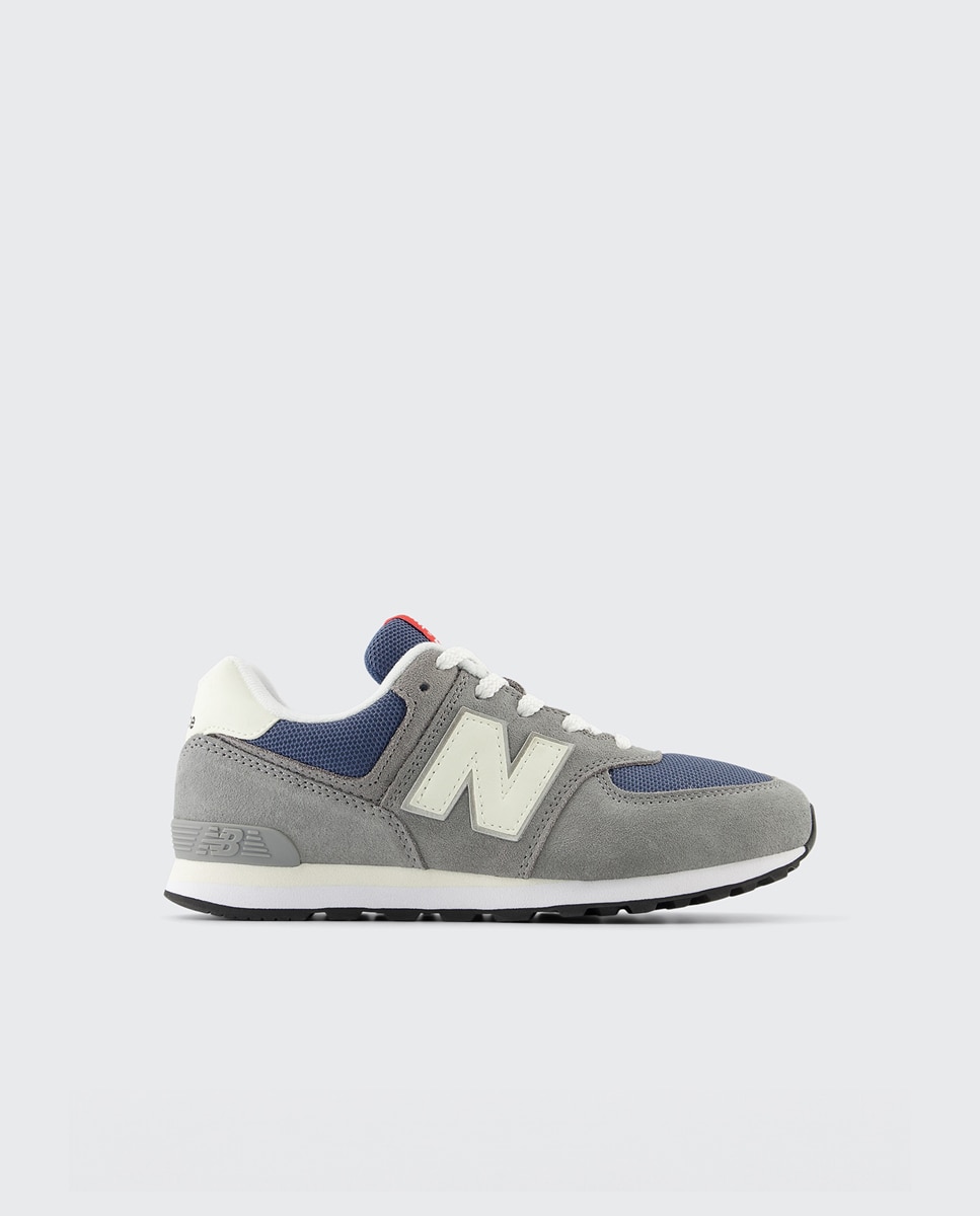 Sapatilhas casual de criança 574 New Balance Cinzento / Azul-1