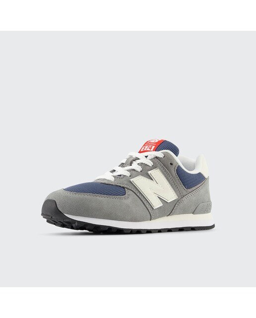 Sapatilhas casual de criança 574 New Balance Cinzento / Azul-5