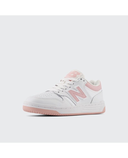 Sapatilhas Casual de Criança 480 Branco / Rosa-5