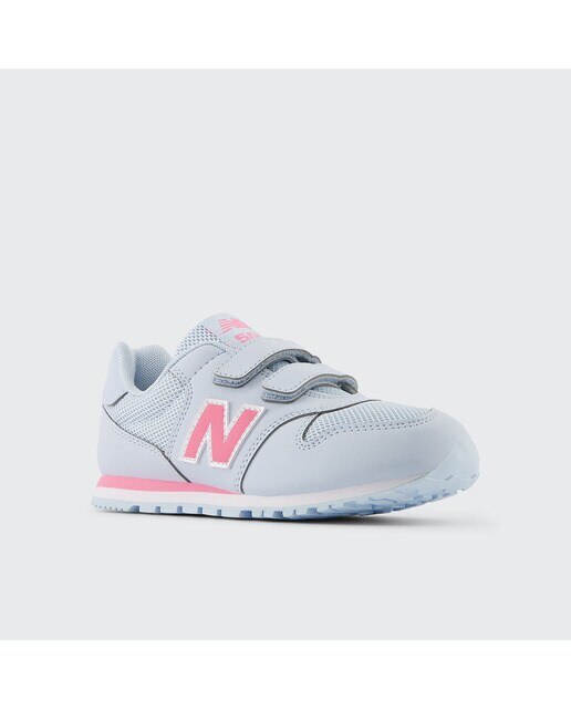 Sapatilhas casual de criança 500 New Balance Cinzento / Rosa-2