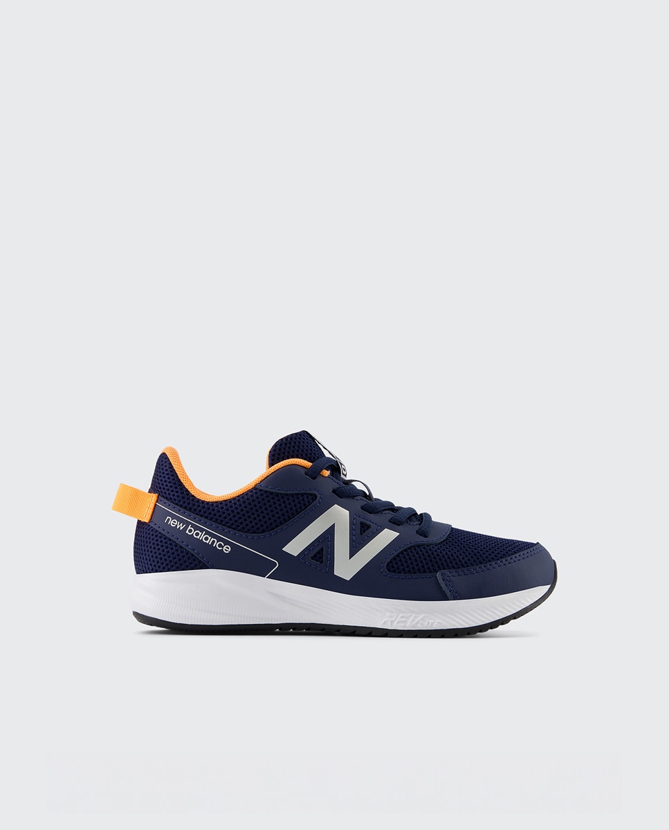 Sapatilhas de running de criança 570 New Balance Azul-marinho / Laranja-1