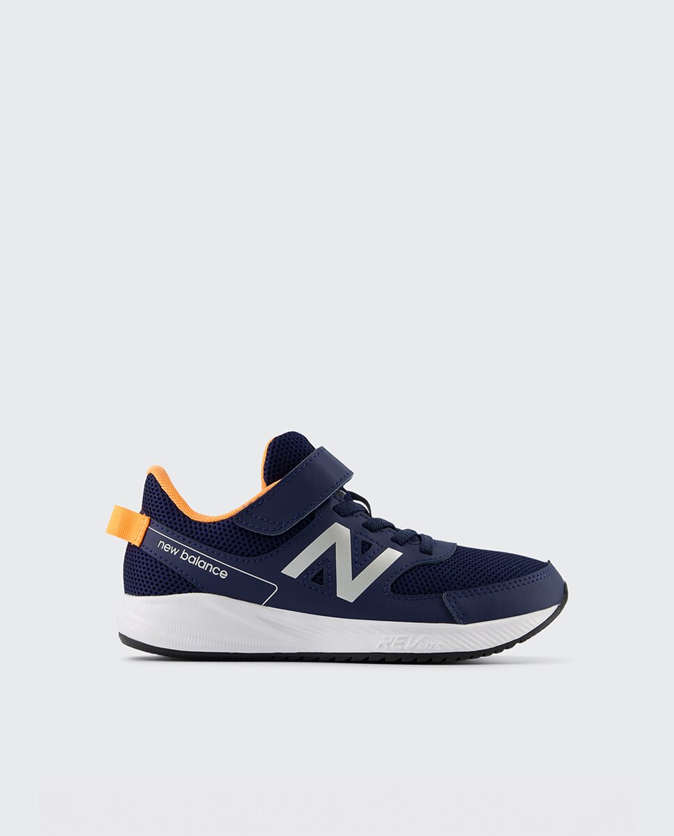 Sapatilhas de running de criança 570 New Balance Azul-marinho / Laranja-1