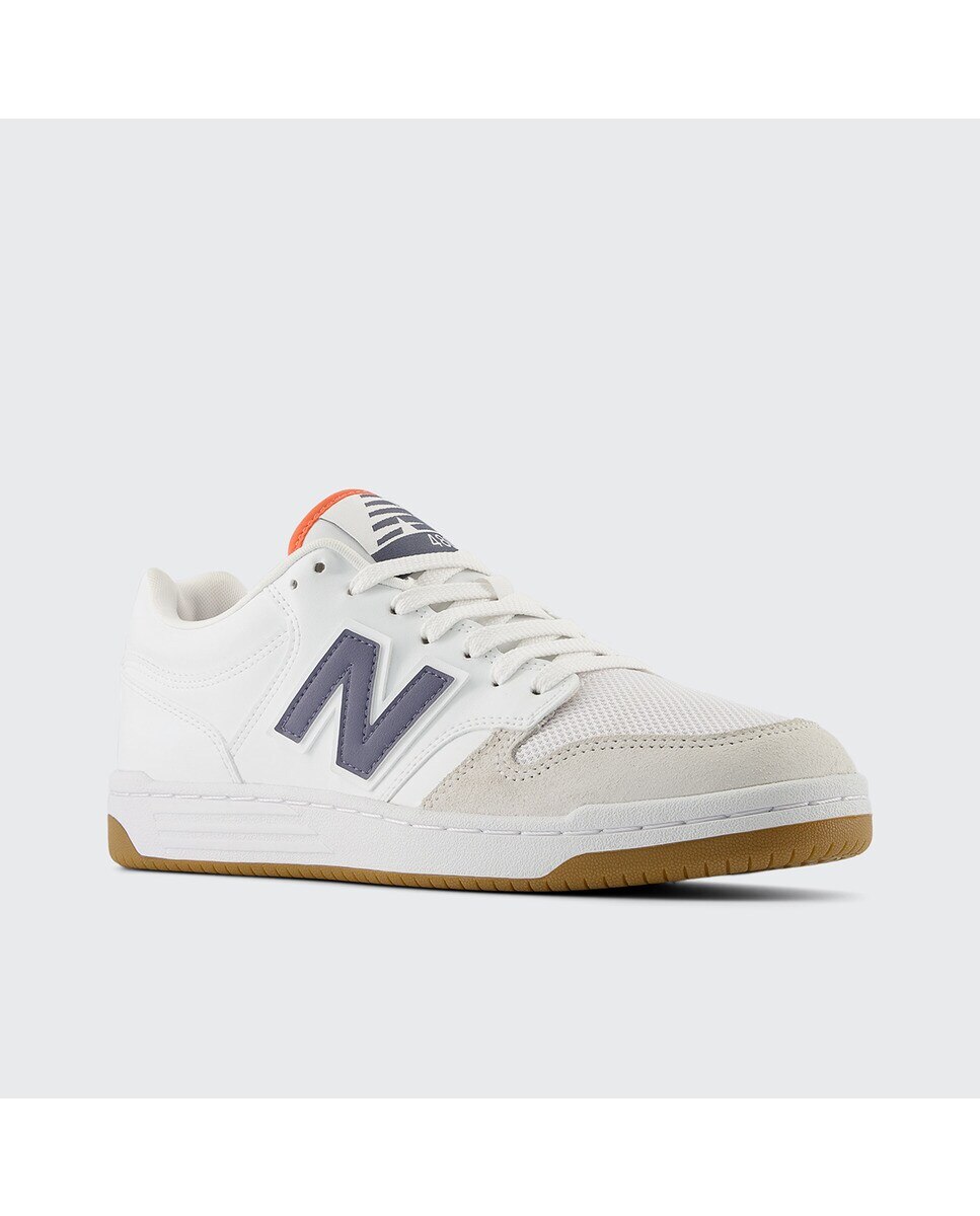 Sapatilhas casual 480 Branco / Azul-marinho-2