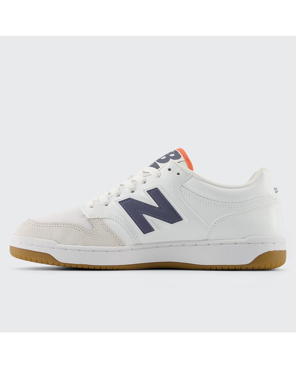 Sapatilhas casual 480 Branco / Azul-marinho-4