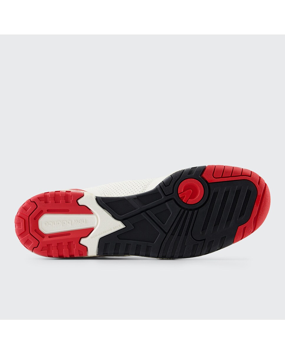 Sapatilhas casual 550 Branco / Vermelho-6