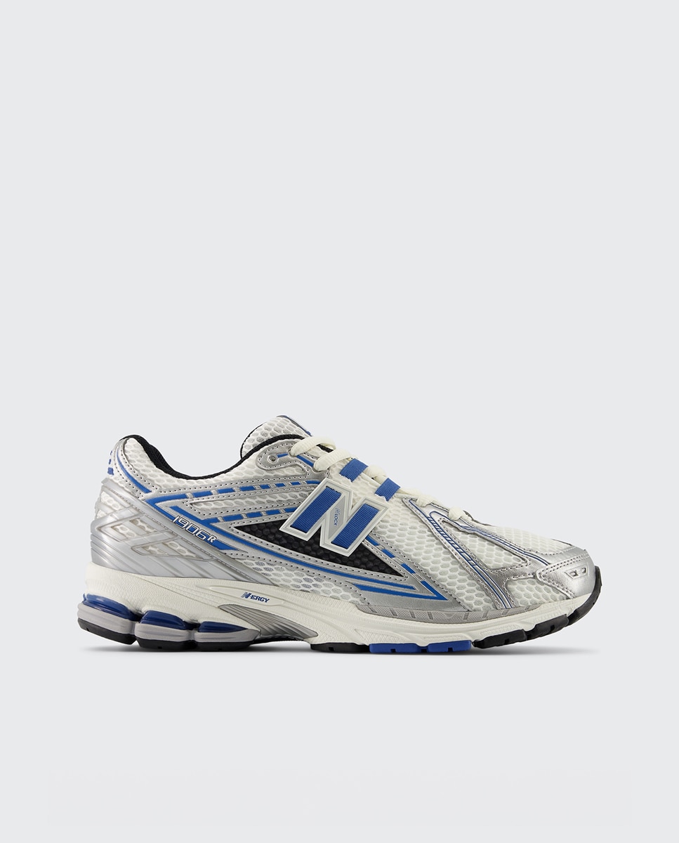 Sapatilhas Casual 1906 Branco / Azul Royal-1
