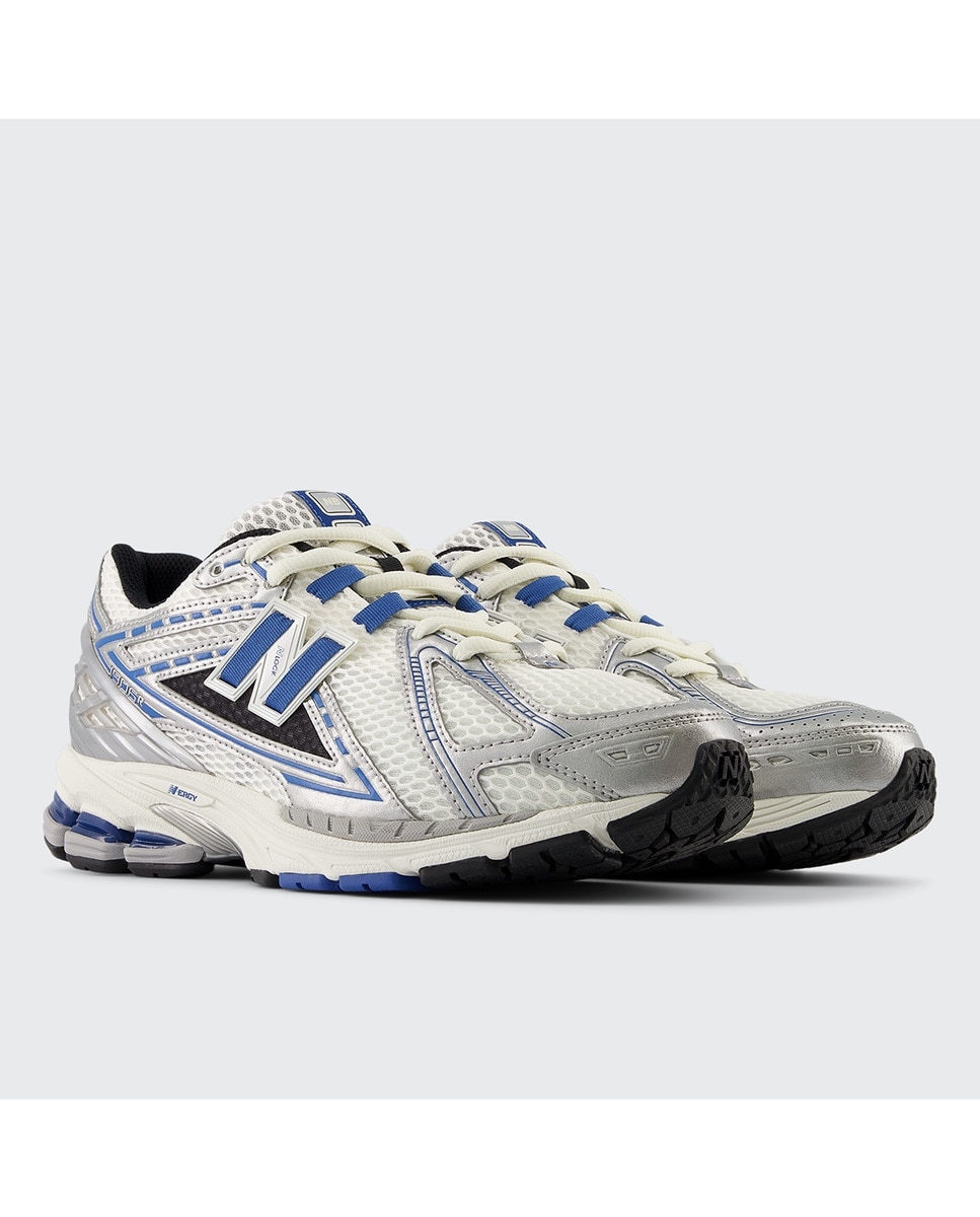 Sapatilhas Casual 1906 Branco / Azul Royal-3