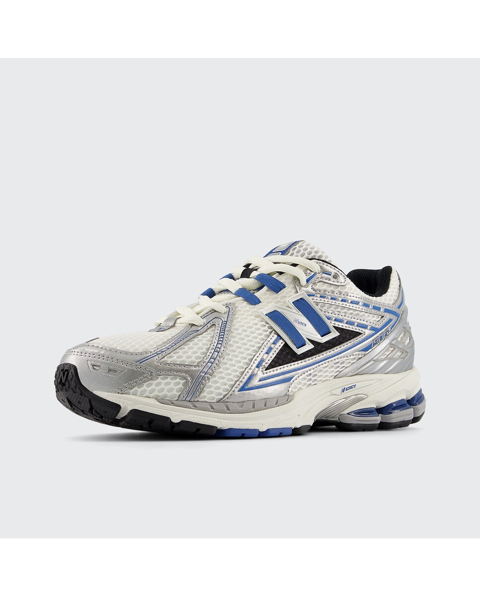 Sapatilhas Casual 1906 Branco / Azul Royal-5
