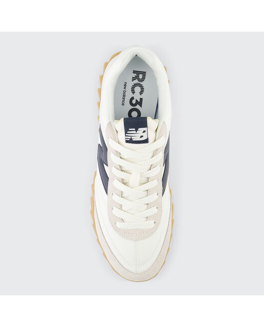 Sapatilhas Casual Unissexo RC30 Branco / Azul-marinho-3