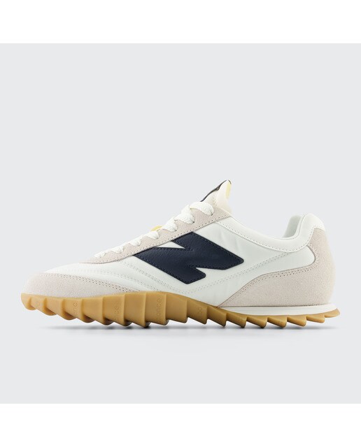 Sapatilhas Casual Unissexo RC30 Branco / Azul-marinho-4