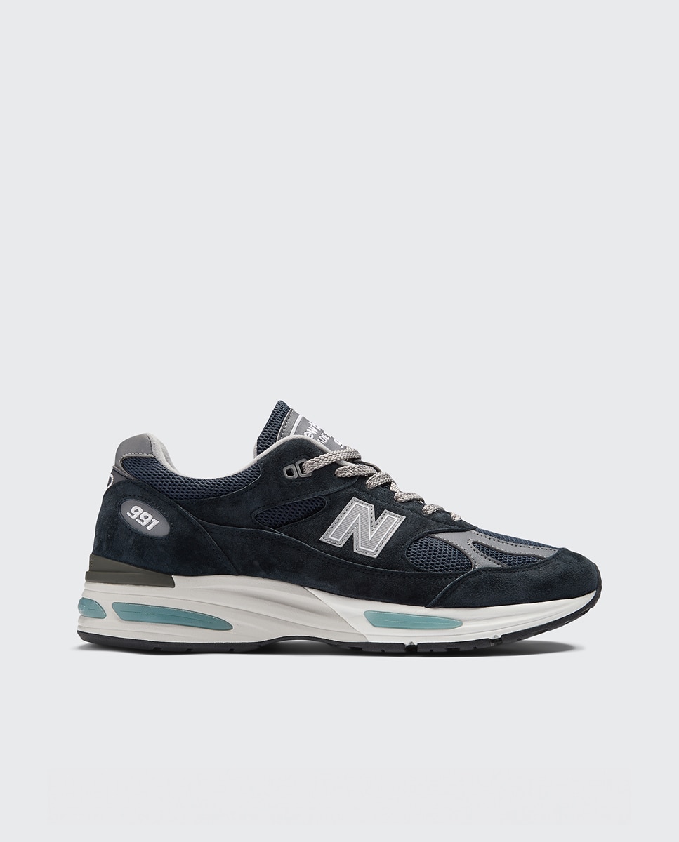 Sapatilhas Casual Unissexo 991 Azul-marinho-1