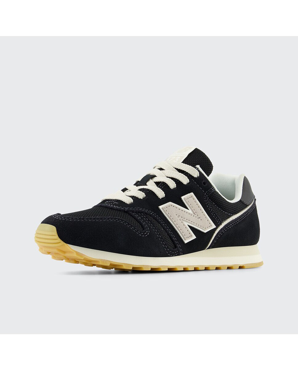 Sapatilhas casual de mulher 373 New Balance Preto / Areia-5