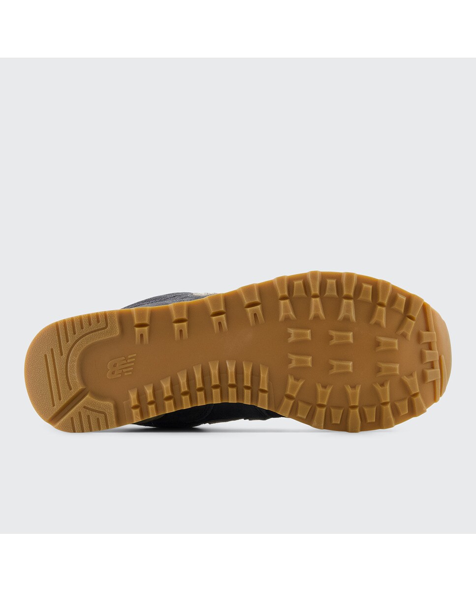 Sapatilhas casual de mulher 574 New Balance Preto / Estampado-5