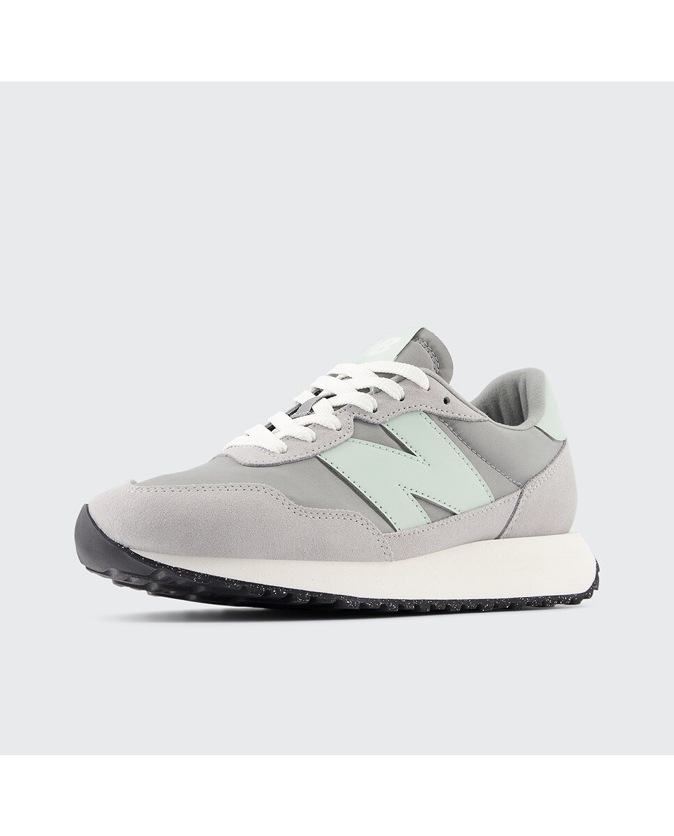 Zapatillas casual de mujer 237 New Balance - Gris Gris-2