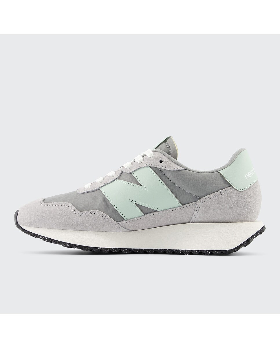 Zapatillas casual de mujer 237 New Balance - Gris Gris-3