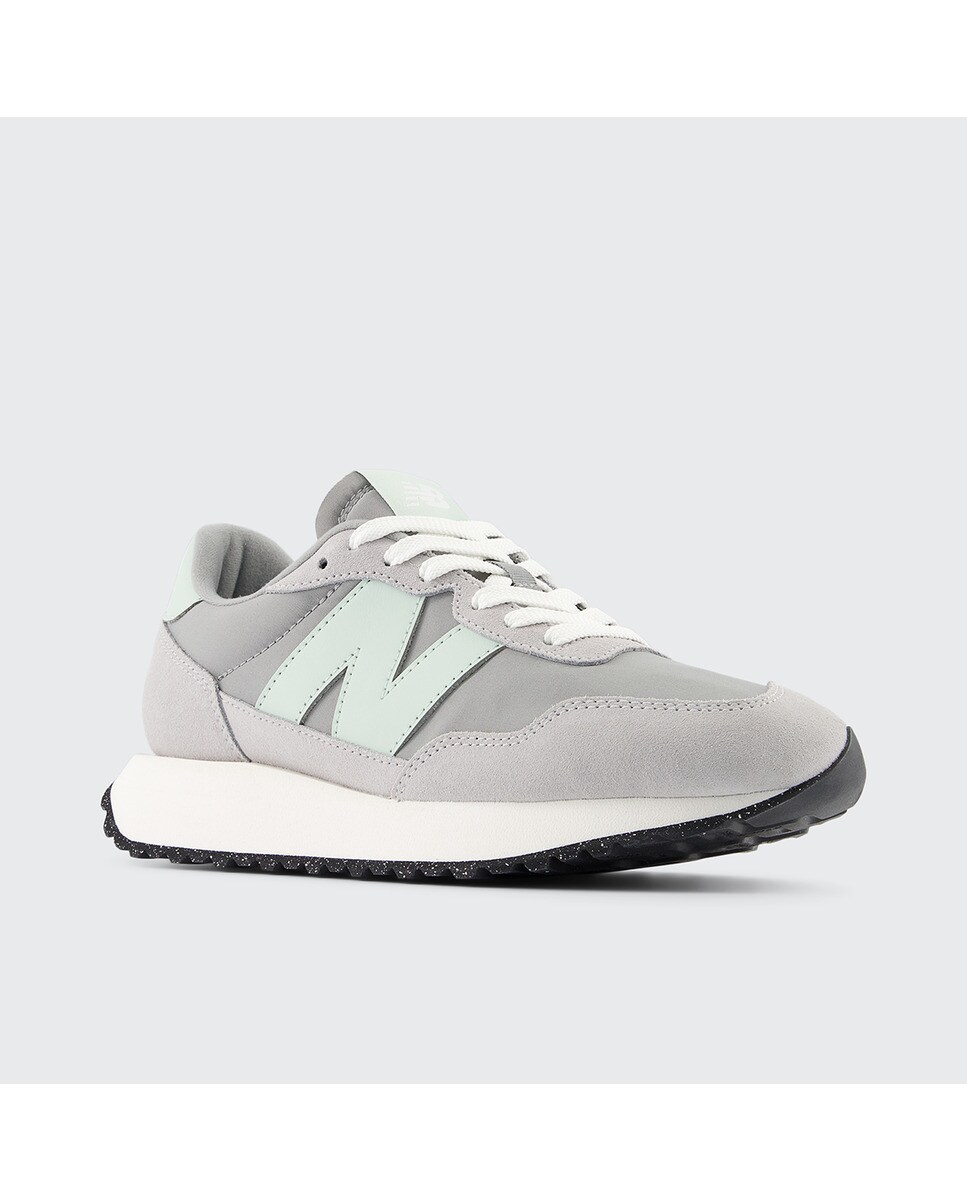 Zapatillas casual de mujer 237 New Balance - Gris Gris-4