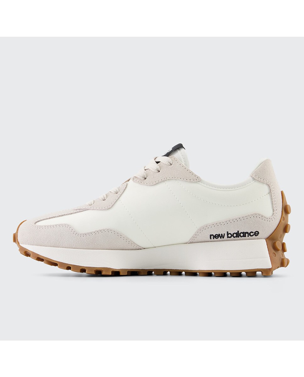 Zapatillas casual de mujer 327 New Balance - Blanco / Negro Blanco / Negro-4
