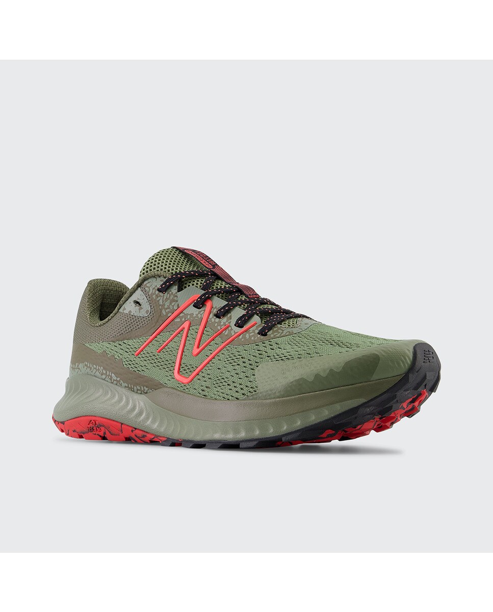 Sapatilhas de Trail Running de Homem Nitrel Verde Azeitona-2
