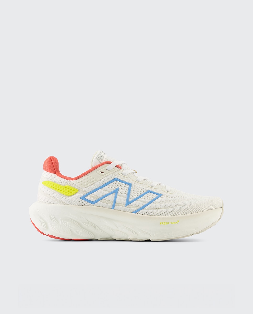 Sapatilhas de running de mulher 1080 New Balance Branco-1