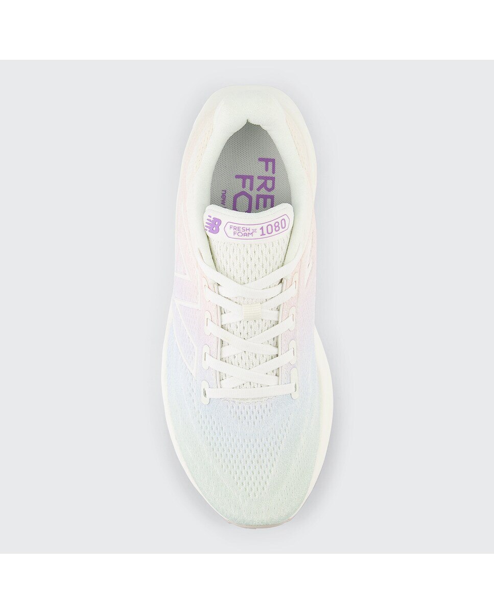 Sapatilhas de running de mulher 1080 New Balance Branco-3