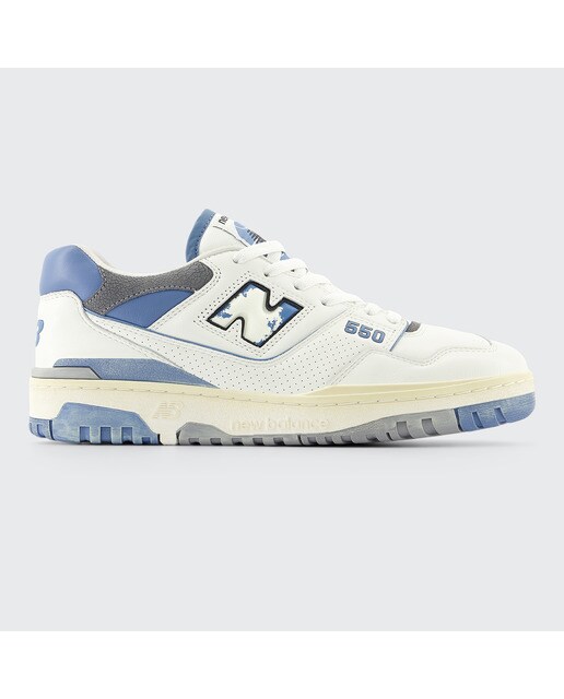 Sapatilhas Casual de Homem BB550 Branco / Azul-1