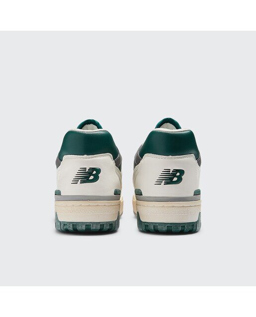 Sapatilhas Casual de Homem BB550 Branco/Verde-escuro-5