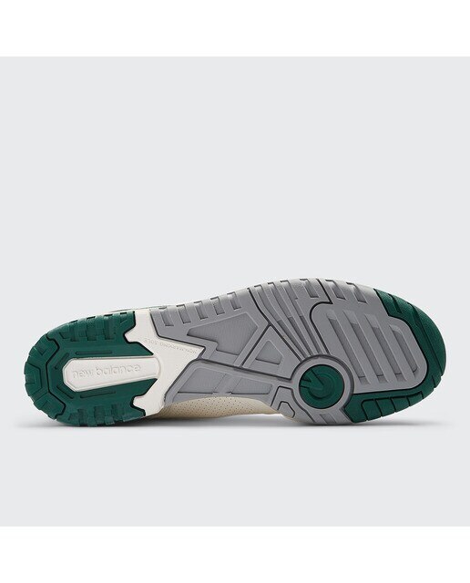 Sapatilhas Casual de Homem BB550 Branco/Verde-escuro-6
