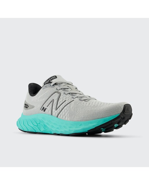 Sapatilhas de Running de Homem Fresh Foam X EVOZ v3 Cinzento / Azul-celeste-2