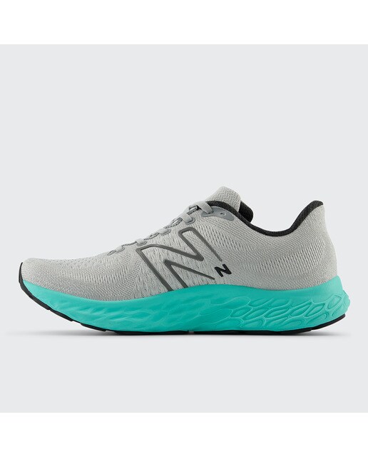 Sapatilhas de Running de Homem Fresh Foam X EVOZ v3 Cinzento / Azul-celeste-3