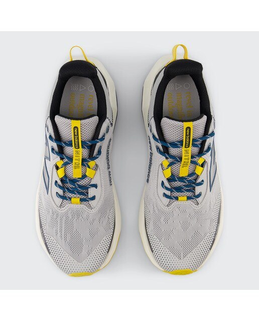 Sapatilhas Trail de Homem DynaSoft Nitrel v6 Cinzento / Amarelo-3